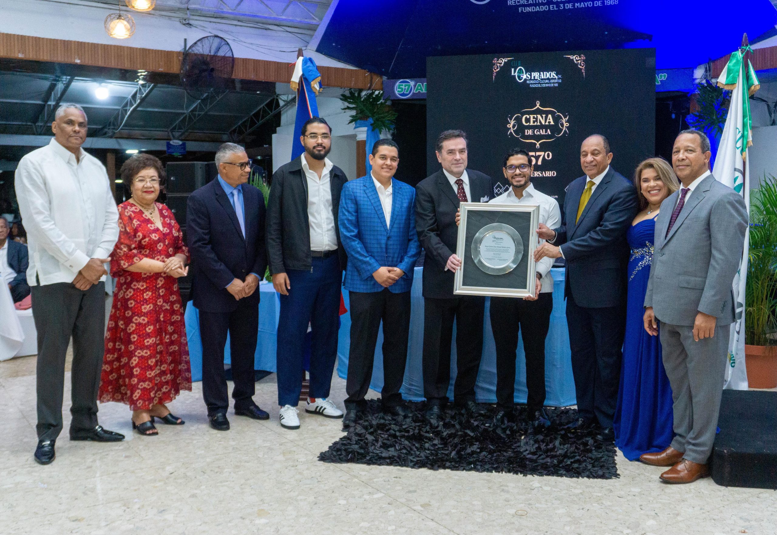 Club Los Prados celebra su 57 aniversario con cena de gala