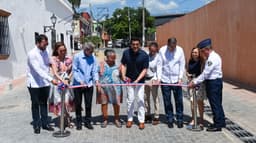 El Ministerio de Turismo concluye obras en las calles de la Ciudad Colonial
