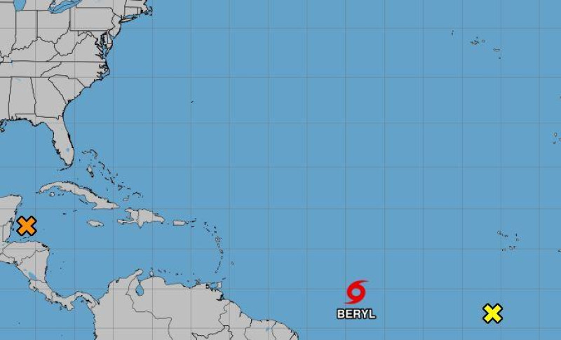 Tormenta tropical Beryl