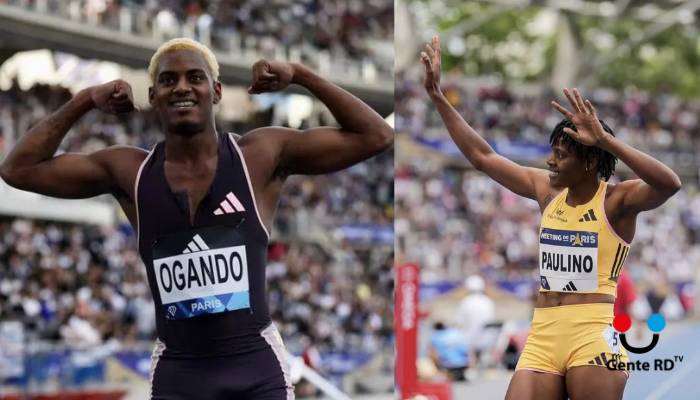 Marileidy Paulino y Alexander Ogando brillan en Liga Diamante de París