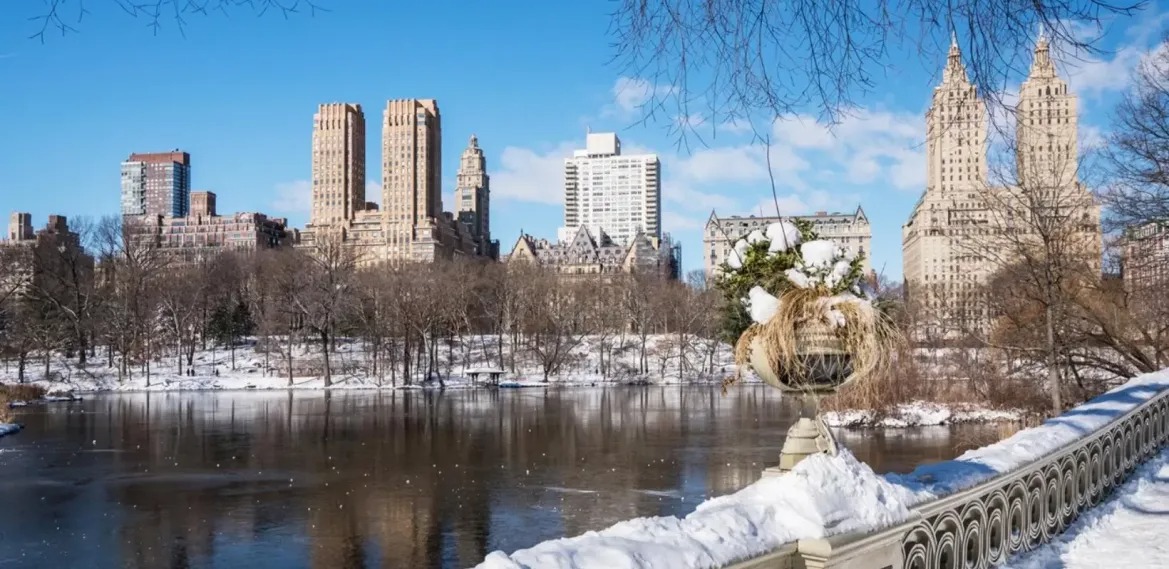 Después de 15 años se reanimó la “Blanca Navidad” en Nueva York