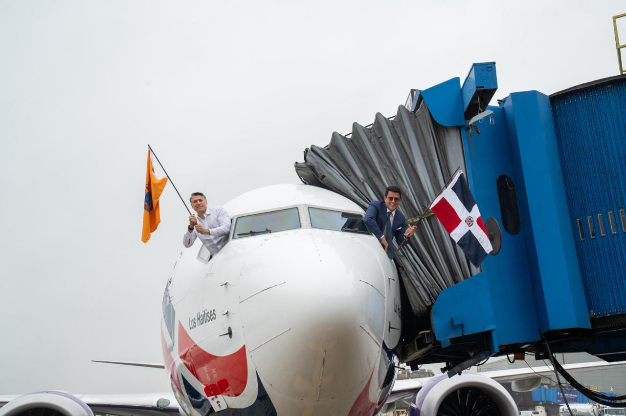 Arajet inaugura ruta directa entre Santo Domingo y Newark tras 30 años sin conexión aérea dominicana