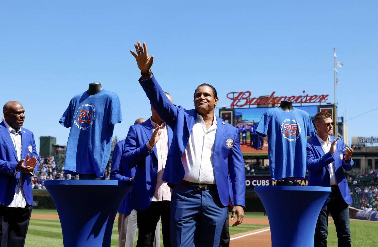 Sammy Sosa exaltado al Salón de la Fama de los Cachorros de Chicago