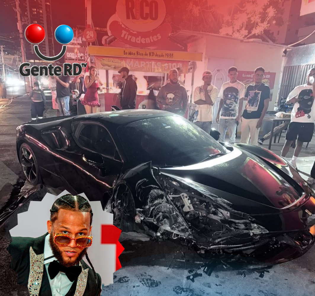 Aparatoso accidente vehicular involucra a El Alfa; no hay lesiones graves reportadas