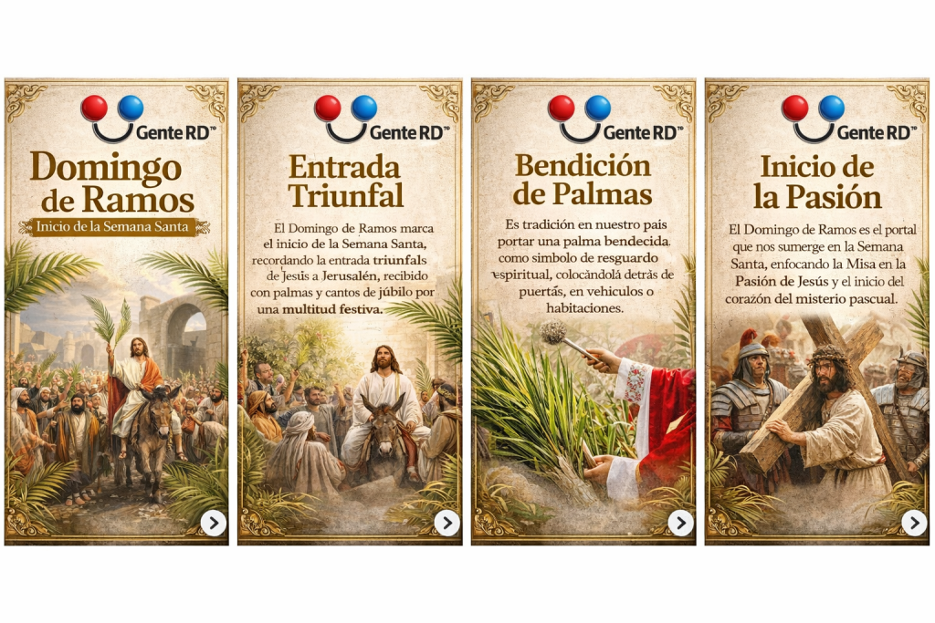 Domingo de Ramos abre la Semana Santa con fe, tradición y reflexión en la República Dominicana