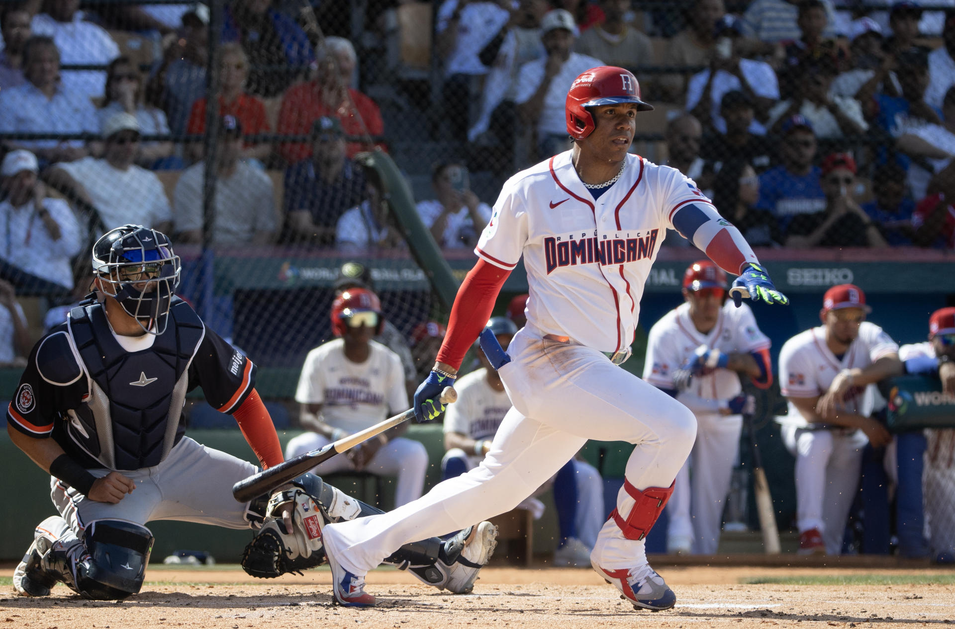 RD vence por nocaut a Países Bajos con HR de Guerrero Jr., Soto, Caminero y Austin Wells