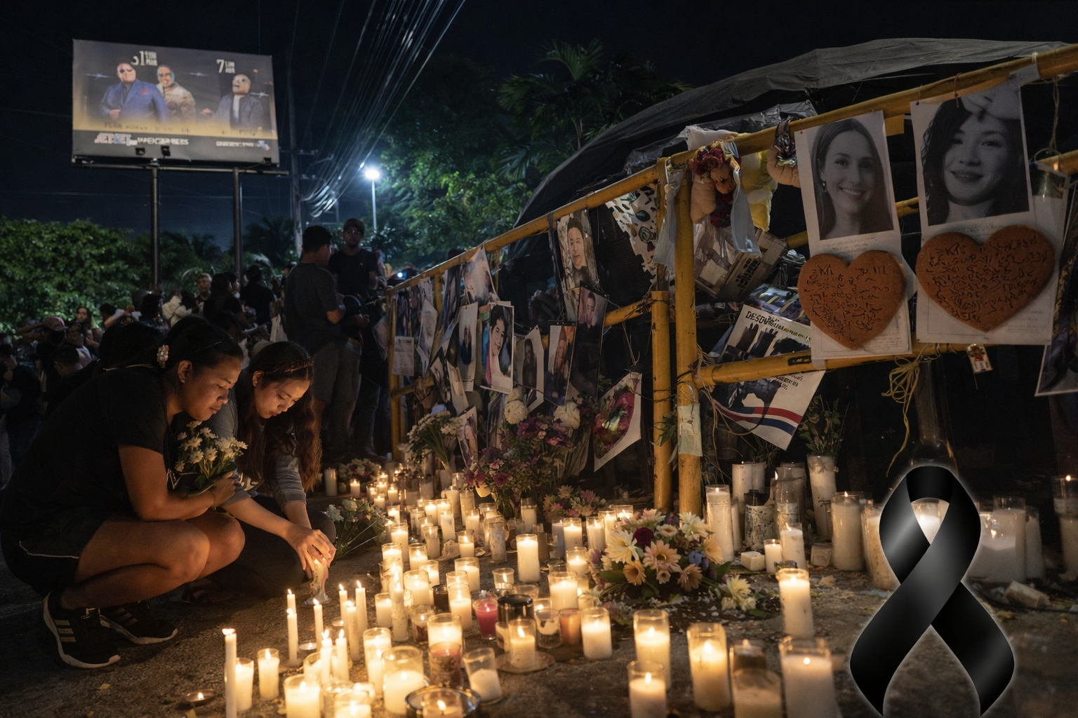 Vigilia en Jet Set une dolor, solidaridad y clamor de justicia a un año de la tragedia